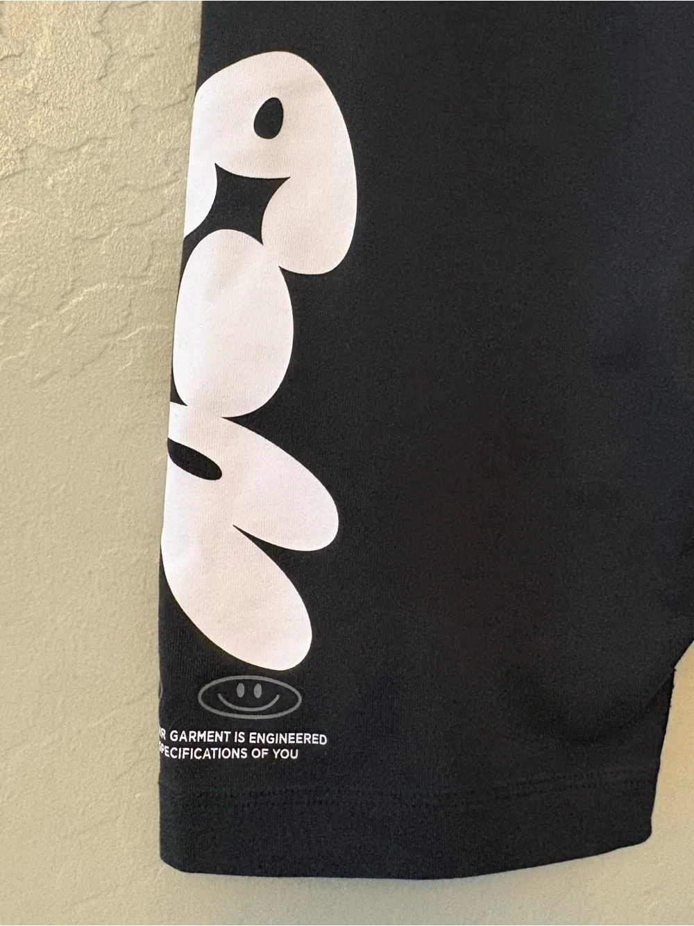 Nike air black and white bicycle style Shorts girls size large
